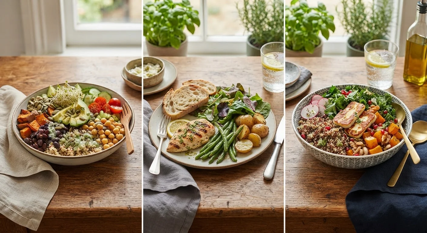 Budget Eating Across Different Diets: Vegetarian, Omnivore, and Gluten-Free Compared