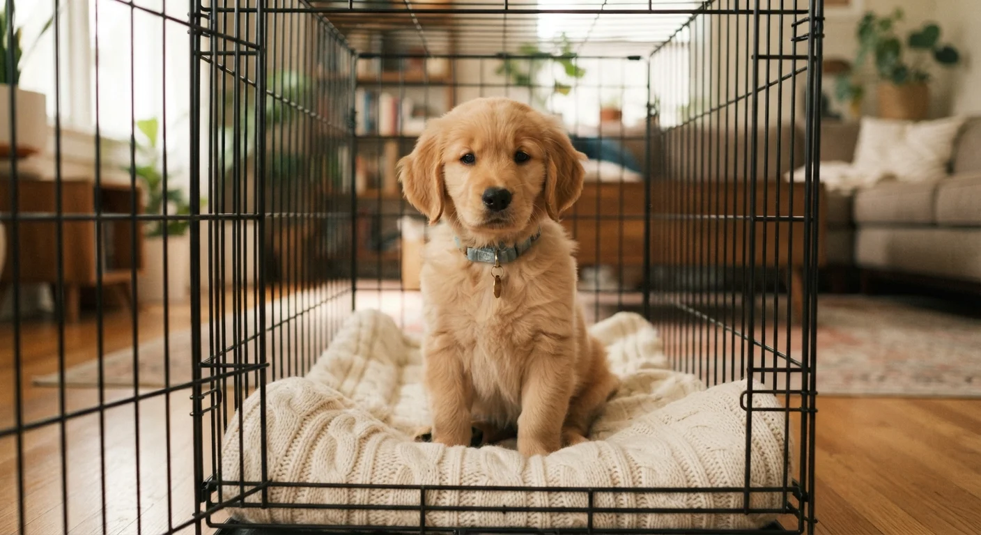 Crate Training a Puppy: What It Is, What It Isn't, and How to Do It Kindly