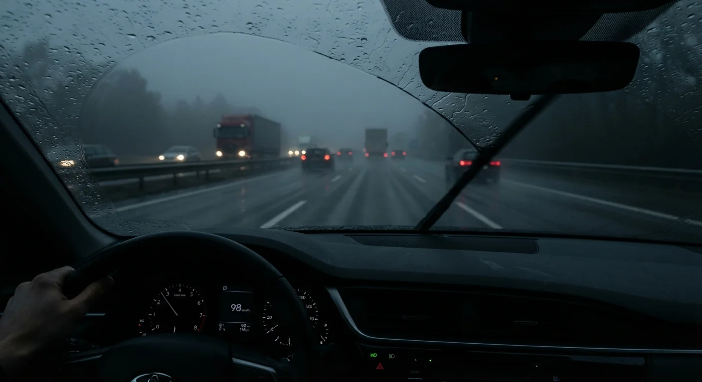 Driving in Rain, Fog, and Ice: Adjusting Your Habits for Each Condition
