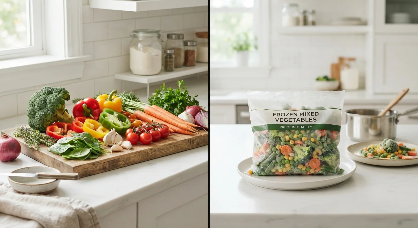 Frozen vs. Fresh Produce: What the Price Difference Actually Means for Your Diet