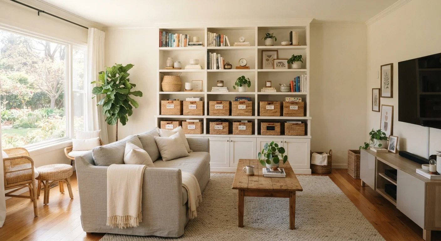 Home Organisation Myths That Keep Spaces Cluttered