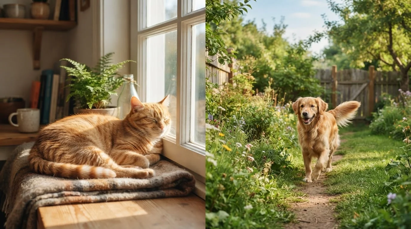 Indoor vs Outdoor Pets: What the Lifestyle Difference Means for Their Health