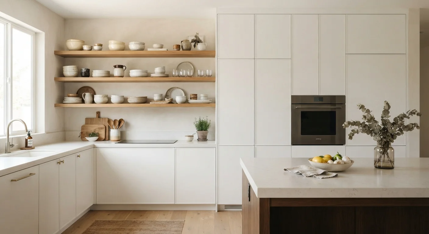 Open Shelving vs. Closed Cabinets in the Kitchen
