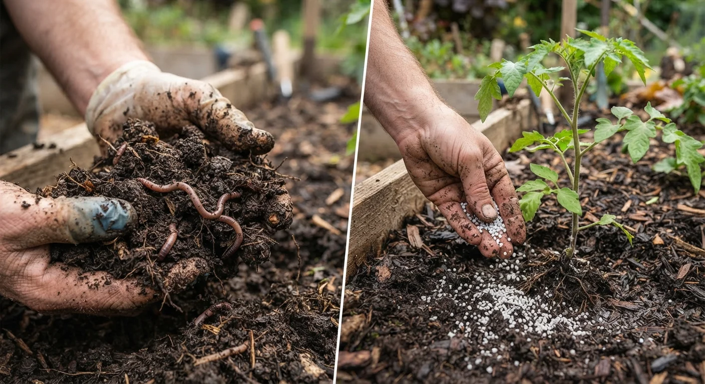 Organic Fertiliser vs. Synthetic Fertiliser: What the Difference Means for Your Garden
