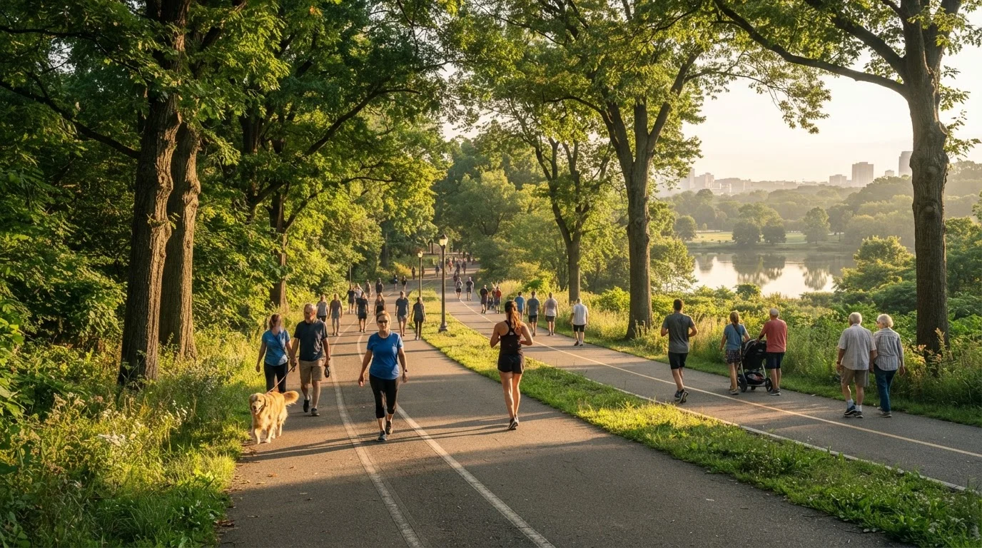 Outdoor Movement as a Free Fitness Resource: Parks, Paths, and Public Spaces