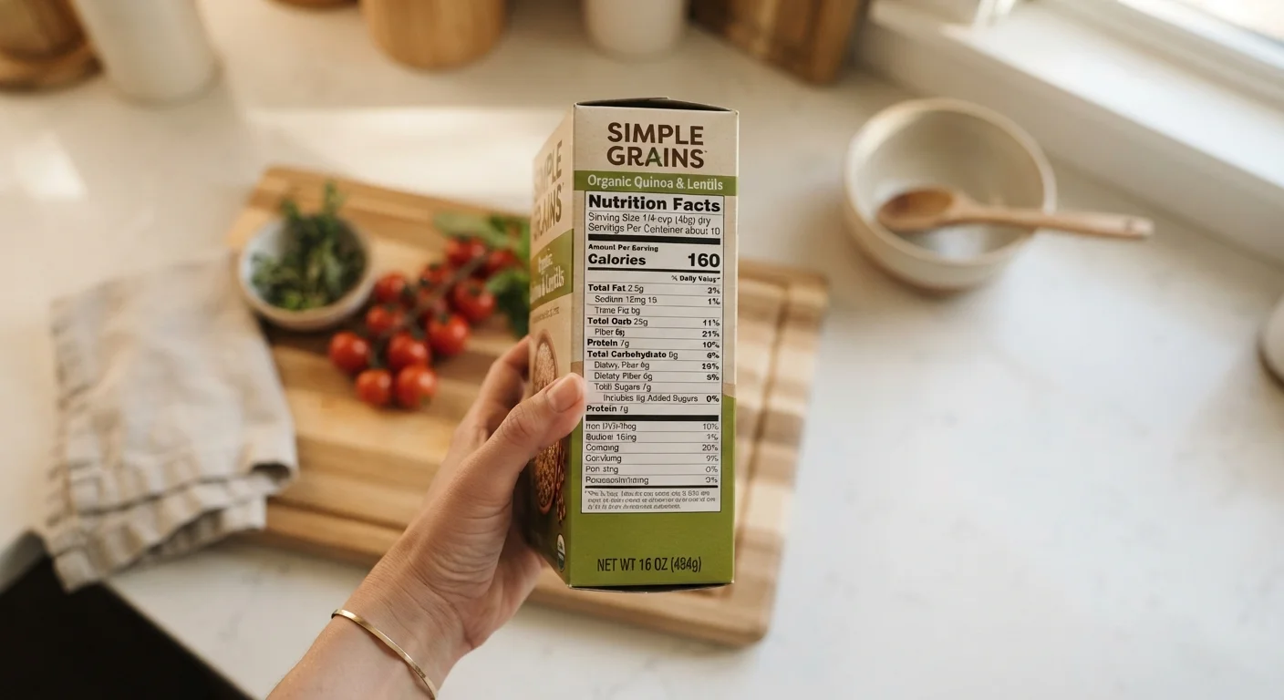 Reading a Nutrition Label Without Getting Lost