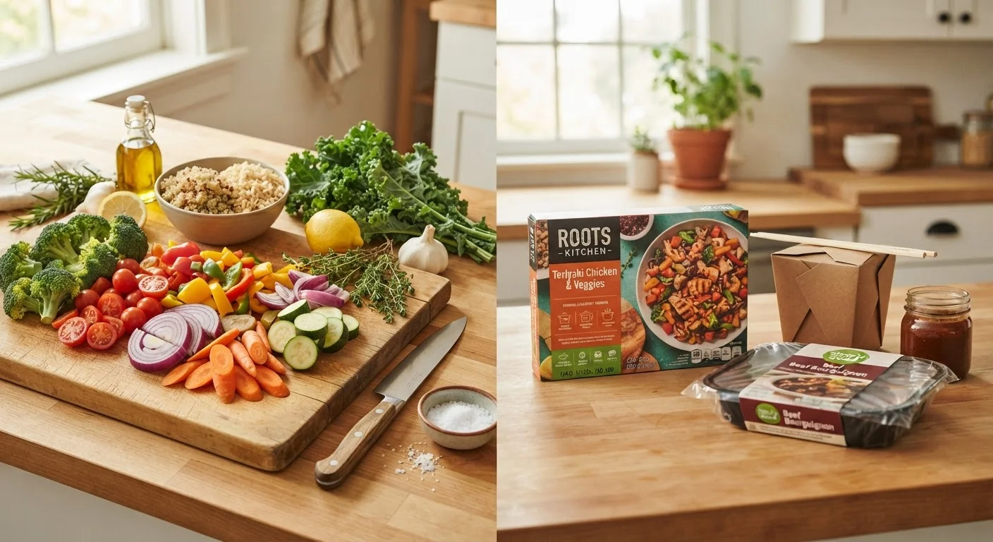 The Actual Cost of Convenience Food vs. Cooking from Scratch