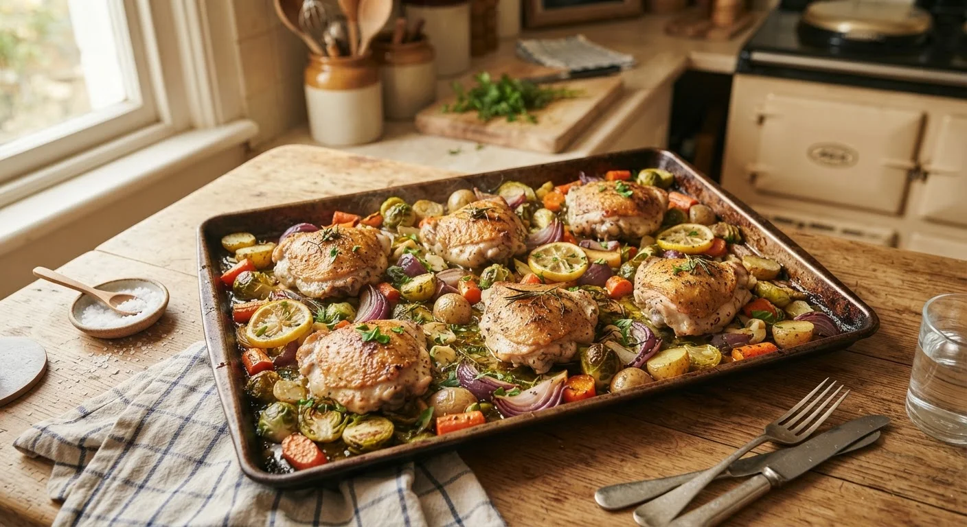 The Sheet Pan Dinner: One Tray, Minimal Cleanup, Real Food