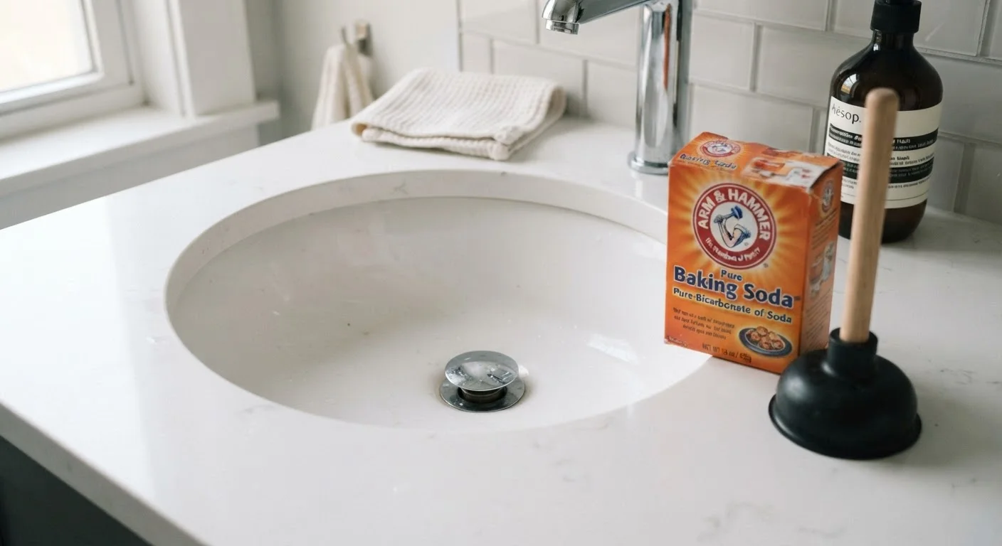 Unclogging a Drain Without Harsh Chemicals