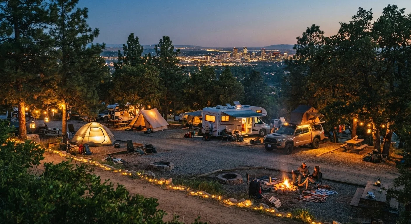 Urban Camping in America: How City-Adjacent Campgrounds Work