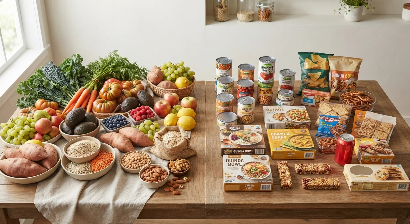 Whole Foods vs Processed Foods: What the Distinction Really Means